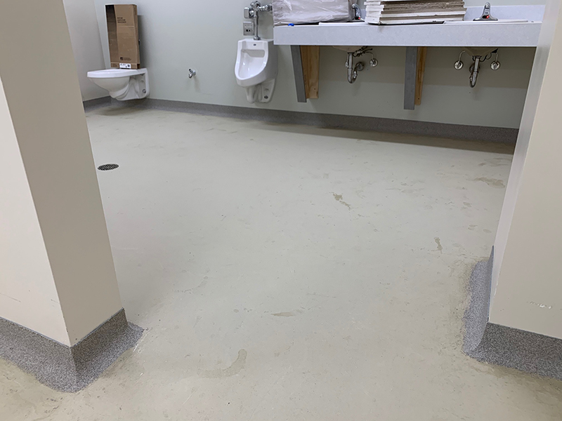Invision-Comcorco-5-cementitious urethane and cove base for new cbd facility floor